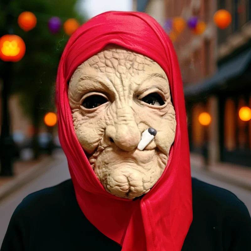 Latex Mask Realistic Alien Face Halloween Costume For Adults - ToylandEU