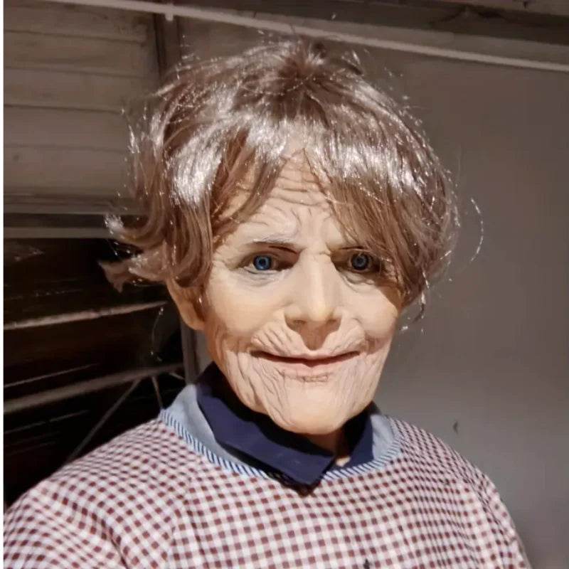 Latex Mask Realistic Alien Face Halloween Costume For Adults - ToylandEU