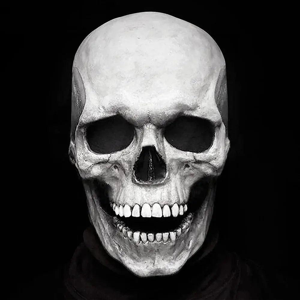  Latex Skull Mask Movable Jaw Halloween Mask -  ToylandEU™