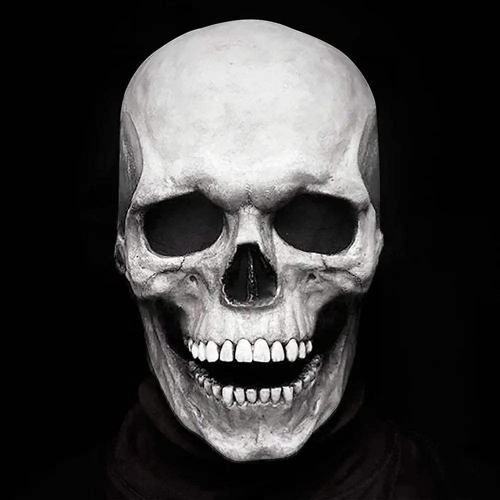  Latex Skull Mask Movable Jaw Halloween Mask -  ToylandEU™