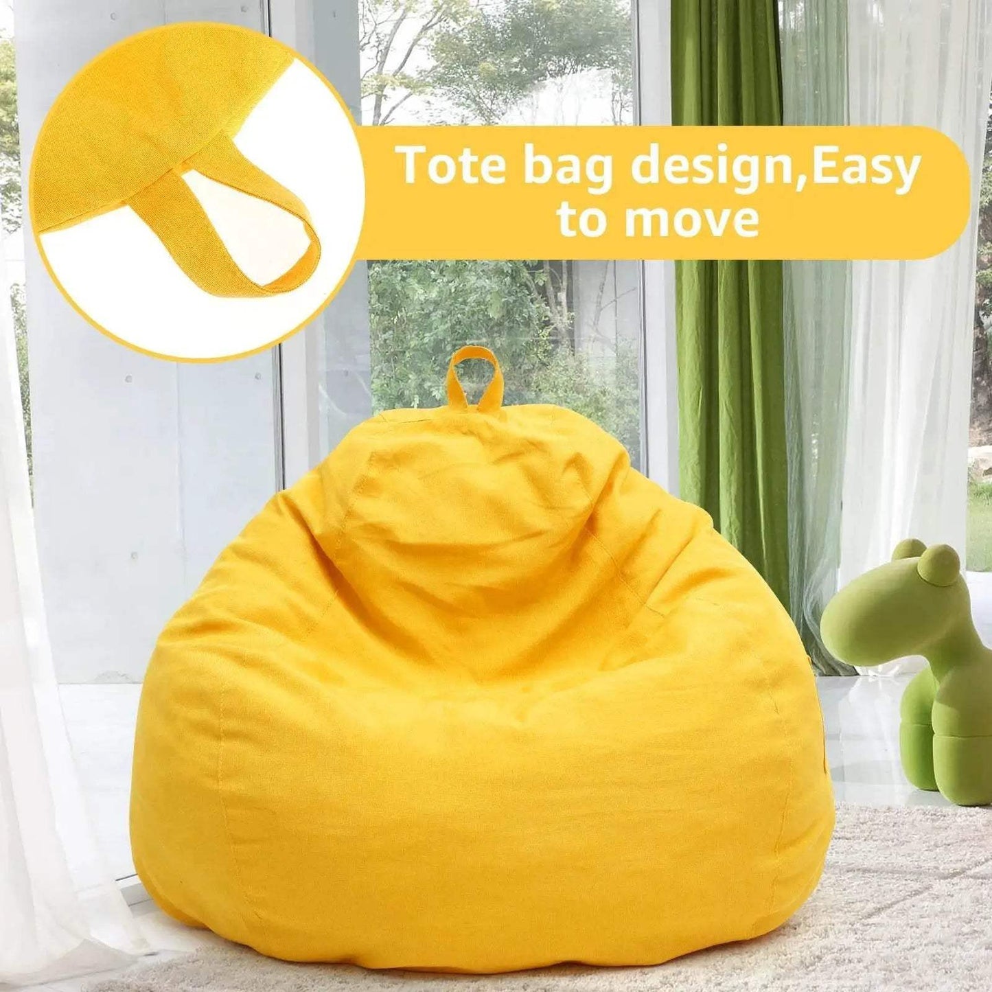 Lazy Sofa Cover Comfortable Large Bean Bag Cover for Home - ToylandEU