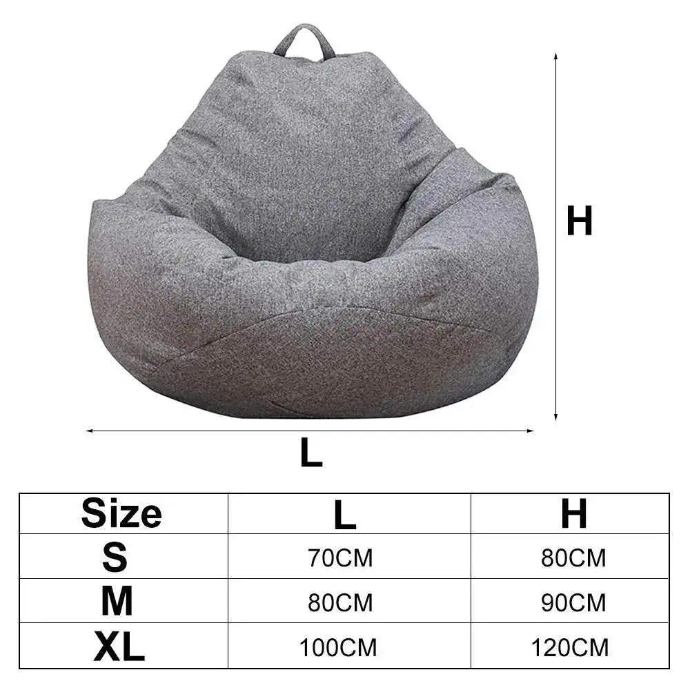 Lazy Sofa Cover Comfortable Large Bean Bag Cover for Home - ToylandEU