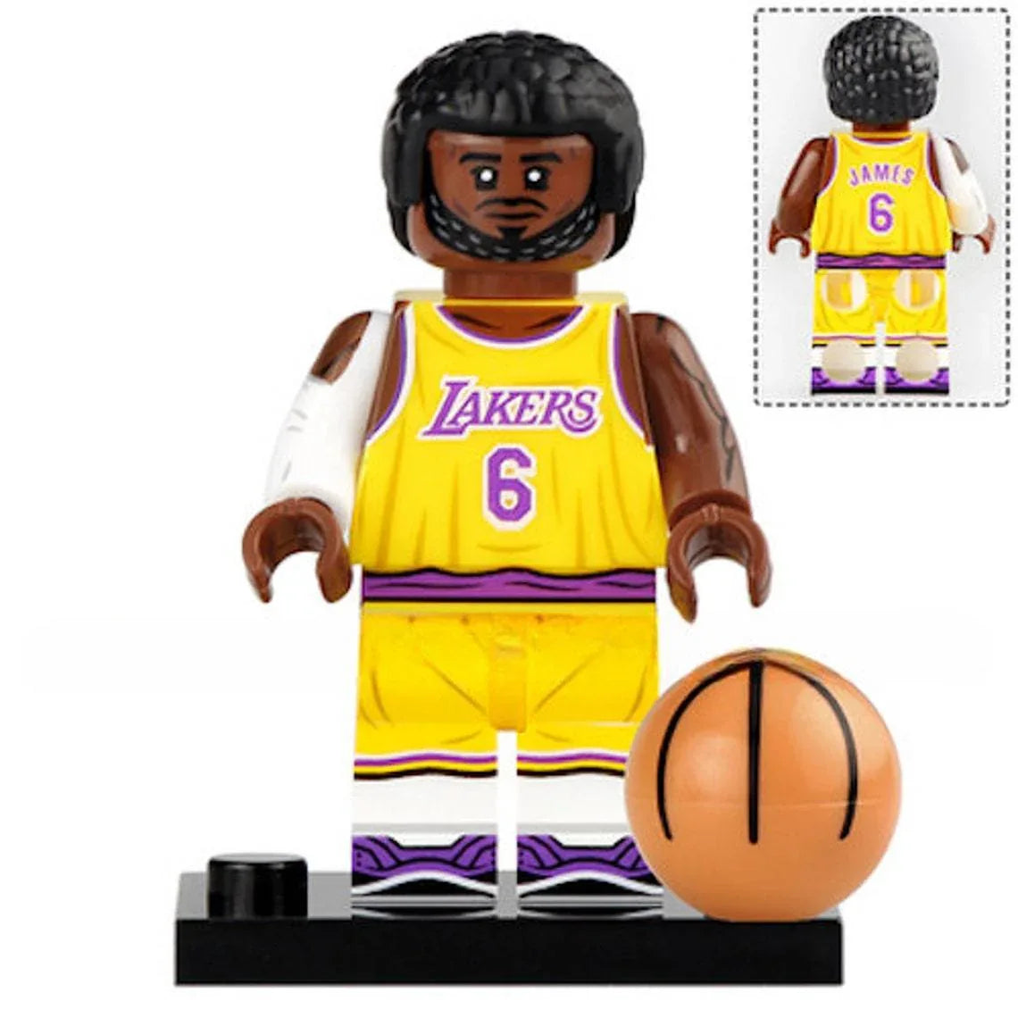 LeBron James NBA Figure Collectible ABS Plastic Figure For Fans Display Durable Construction - ToylandEU