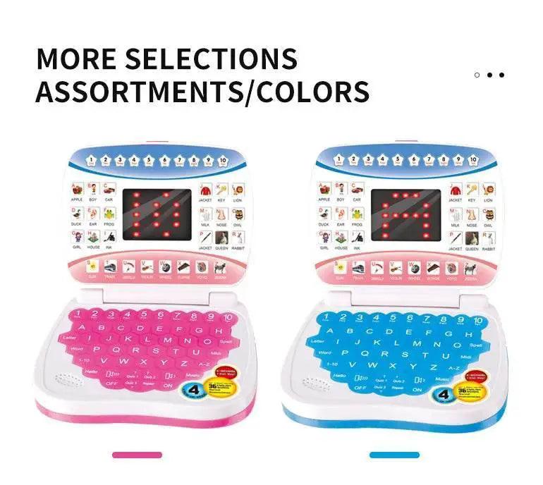  New Mini Simulation Laptop Early Education Machine LED Display Learning Toy for Kids -  ToylandEU™