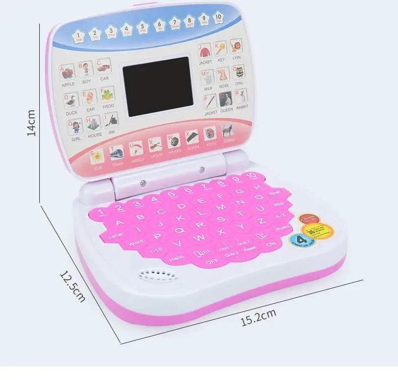  New Mini Simulation Laptop Early Education Machine LED Display Learning Toy for Kids -  ToylandEU™