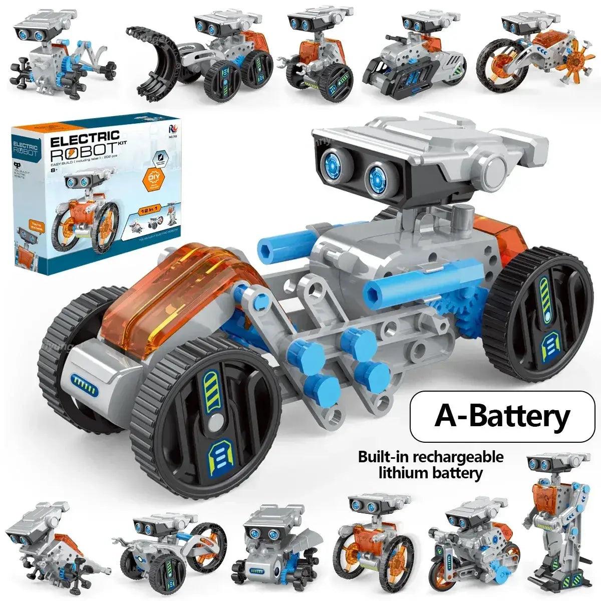 STEM Robot Kit 12 In 1 Educational Science Learning Toy -  ToylandEU™