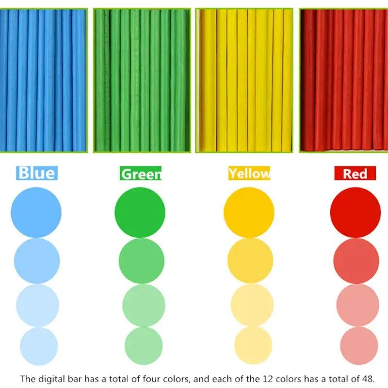  Wooden Montessori Math Learning Toy Hands On Education -  ToylandEU™