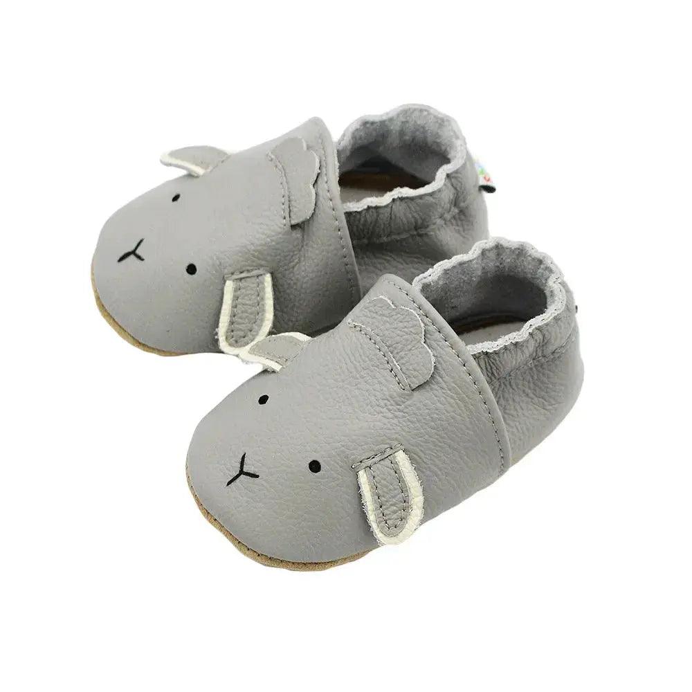  Leather Baby First Walker Shoes Anti Slip Sole Premium -  ToylandEU™