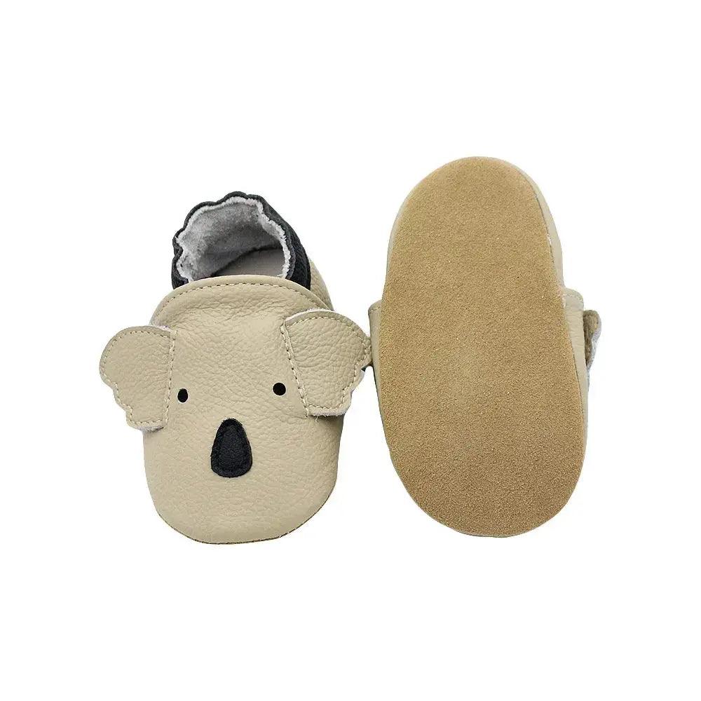  Leather Baby First Walker Shoes Anti Slip Sole Premium -  ToylandEU™
