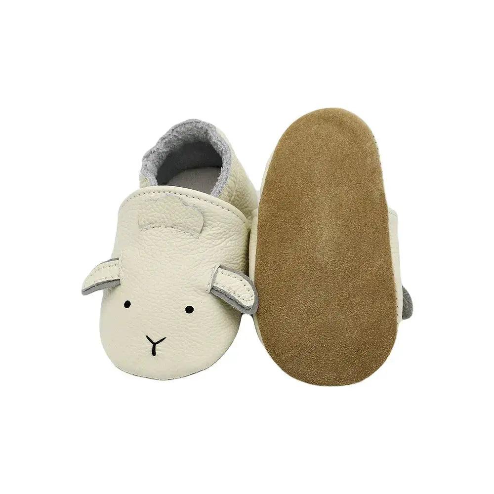  Leather Baby First Walker Shoes Anti Slip Sole Premium -  ToylandEU™