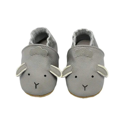  Leather Baby First Walker Shoes Anti Slip Sole Premium -  ToylandEU™
