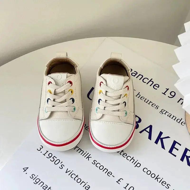  Leather Baby Shoes Barefoot Soft Sole Toddlers -  ToylandEU™