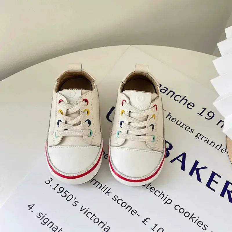  Leather Baby Shoes Barefoot Soft Sole Toddlers -  ToylandEU™