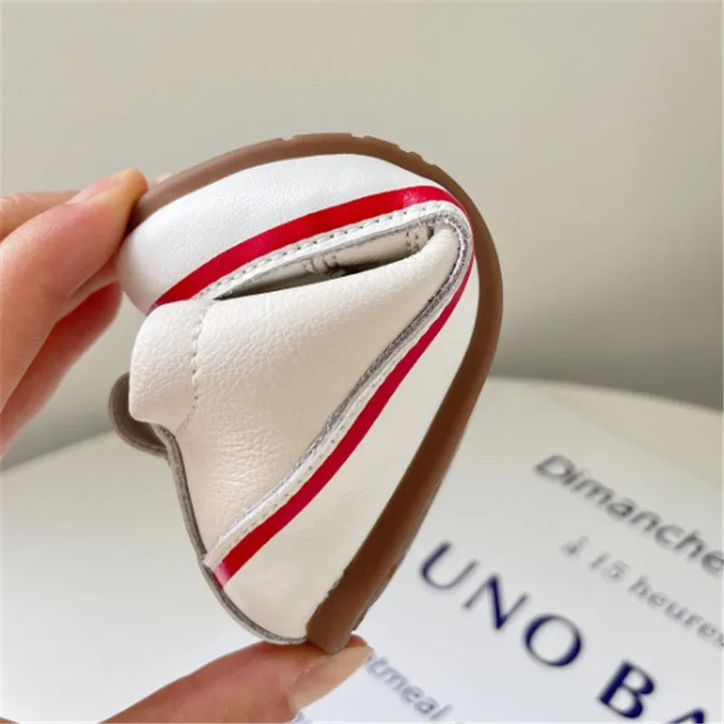 Leather Baby Shoes Barefoot Soft Sole for Toddlers - ToylandEU