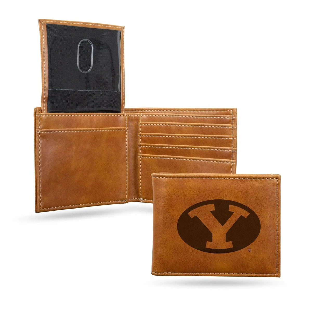  BYU Cougars Leather Wallet Billfold Laser Engraved Gift -  ToylandEU™