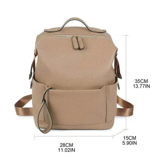  Leather Diaper Bag Large Capacity Maternity Backpack -  ToylandEU™