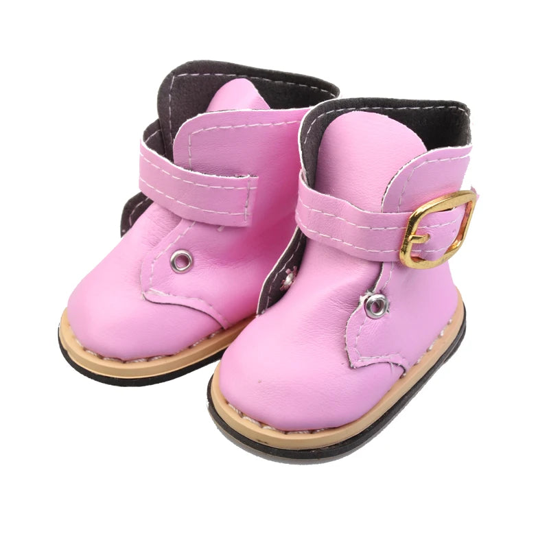 Leather Doll Boots For 18 Inch American Girl Dolls - ToylandEU