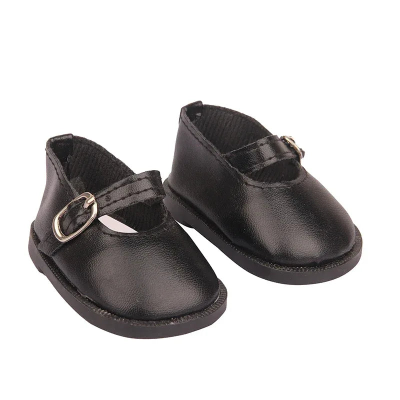 Leather Doll Boots For 18 Inch Dolls Realistic Look - ToylandEU