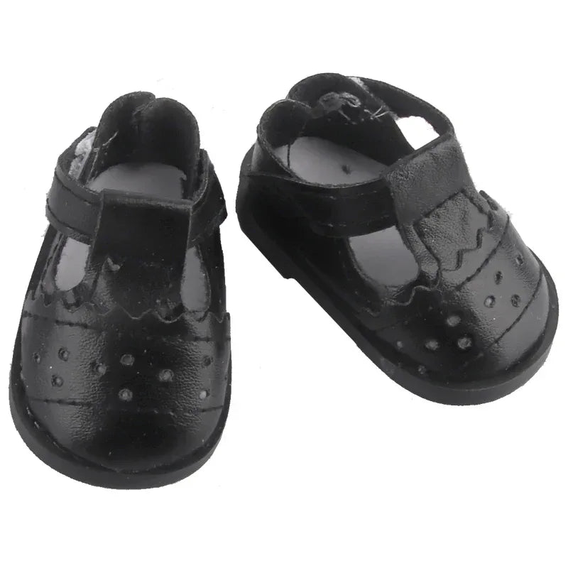 Leather Doll Boots For 18 Inch Dolls Realistic Look - ToylandEU