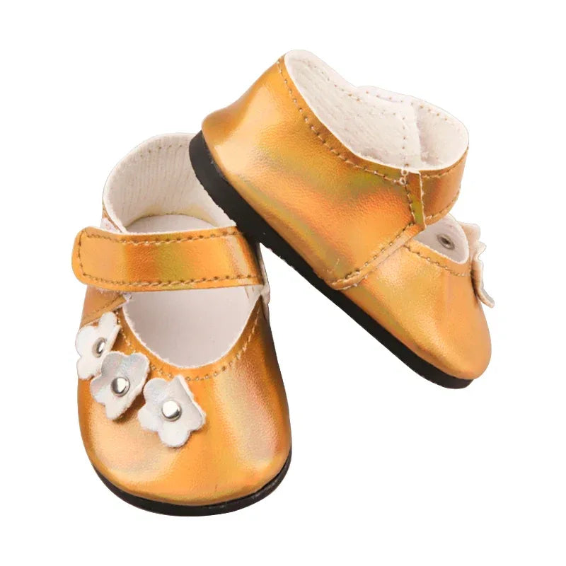 Leather Doll Boots For 18 Inch Dolls Realistic Look - ToylandEU