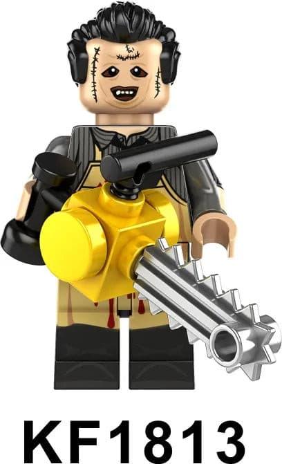 LEGO Compatible Figure Leather Face ABS Plastic Fully Compatible with LEGO Bricks Smooth Finish - ToylandEU