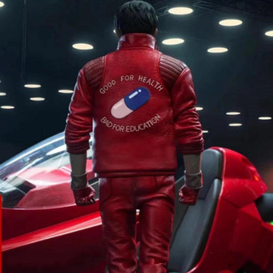  Leather Jacket | One Sixth Scale Red Theme | Toylandeu™ 