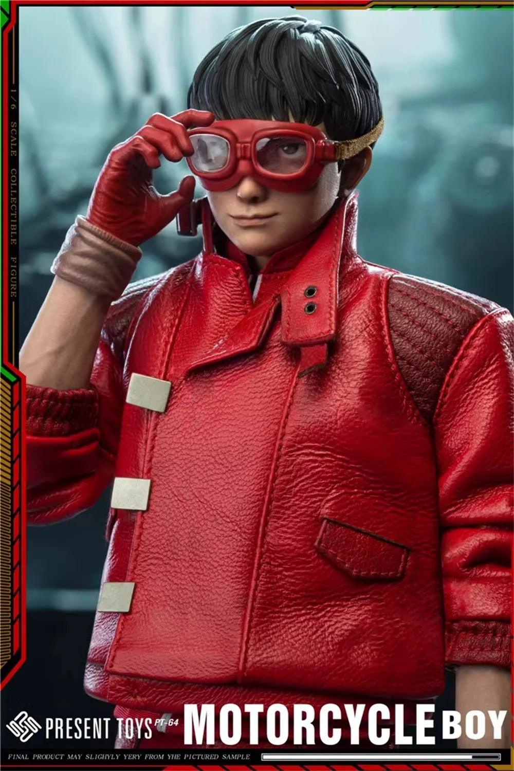  Leather Jacket | One Sixth Scale Red Theme | Toylandeu™ 