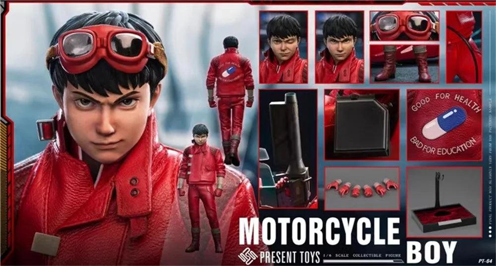  Leather Jacket | One Sixth Scale Red Theme | Toylandeu™ 