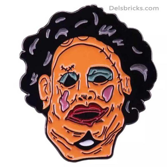 Leatherface Texas Chainsaw massacre Enamel Pins small, durable, high quality accessories - Minifigure Toys