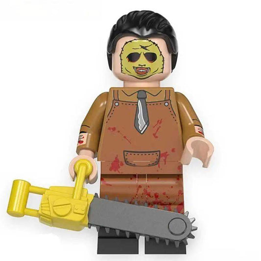 Leatherface Texas Chainsaw massacre Lego Minifigures Custom Horror Toys 1 - Minifigure Toys