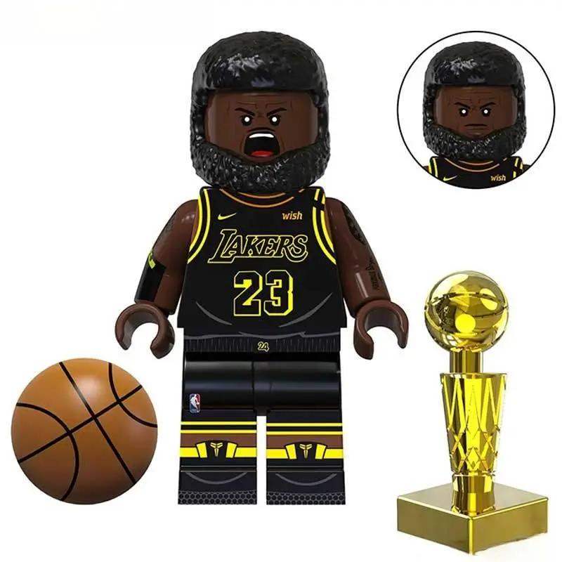 Lebron James Lego Minifigures Custom Toys Sports Icons NBA Basketball 2 - Minifigure Toys