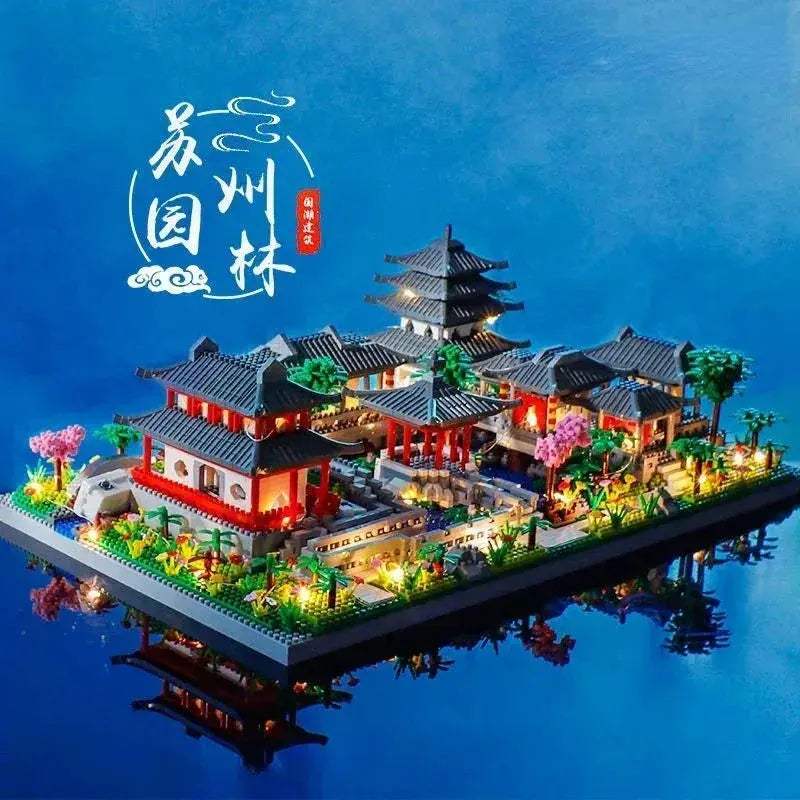 Led Building Blocks Suzhou Garden Landscape Toy Gift - ToylandEU