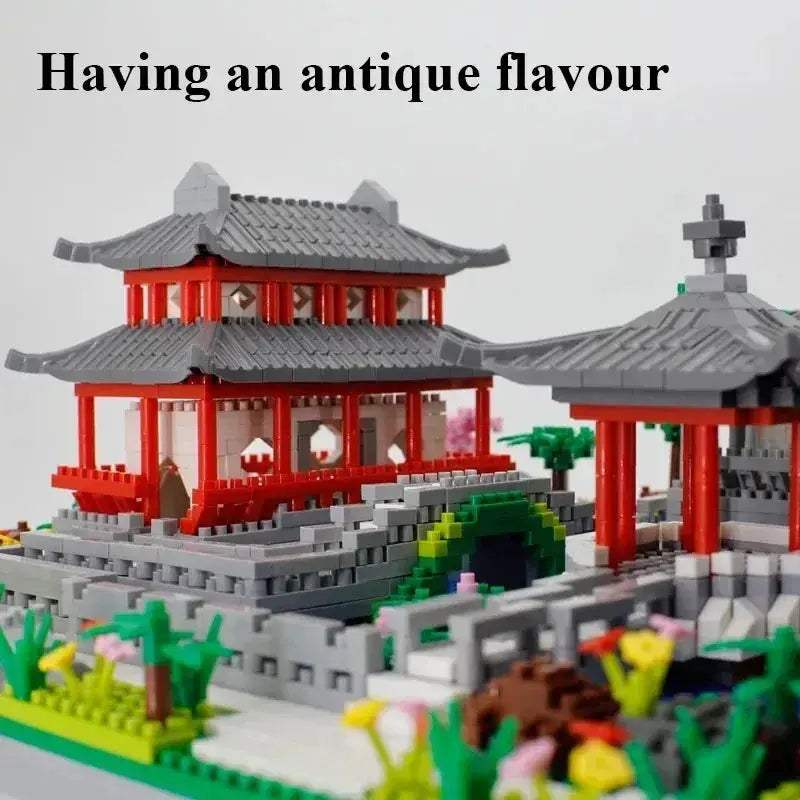 Led Building Blocks Suzhou Garden Landscape Toy Gift - ToylandEU