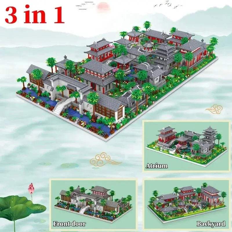 Led Building Blocks Suzhou Garden Landscape Toy Gift - ToylandEU