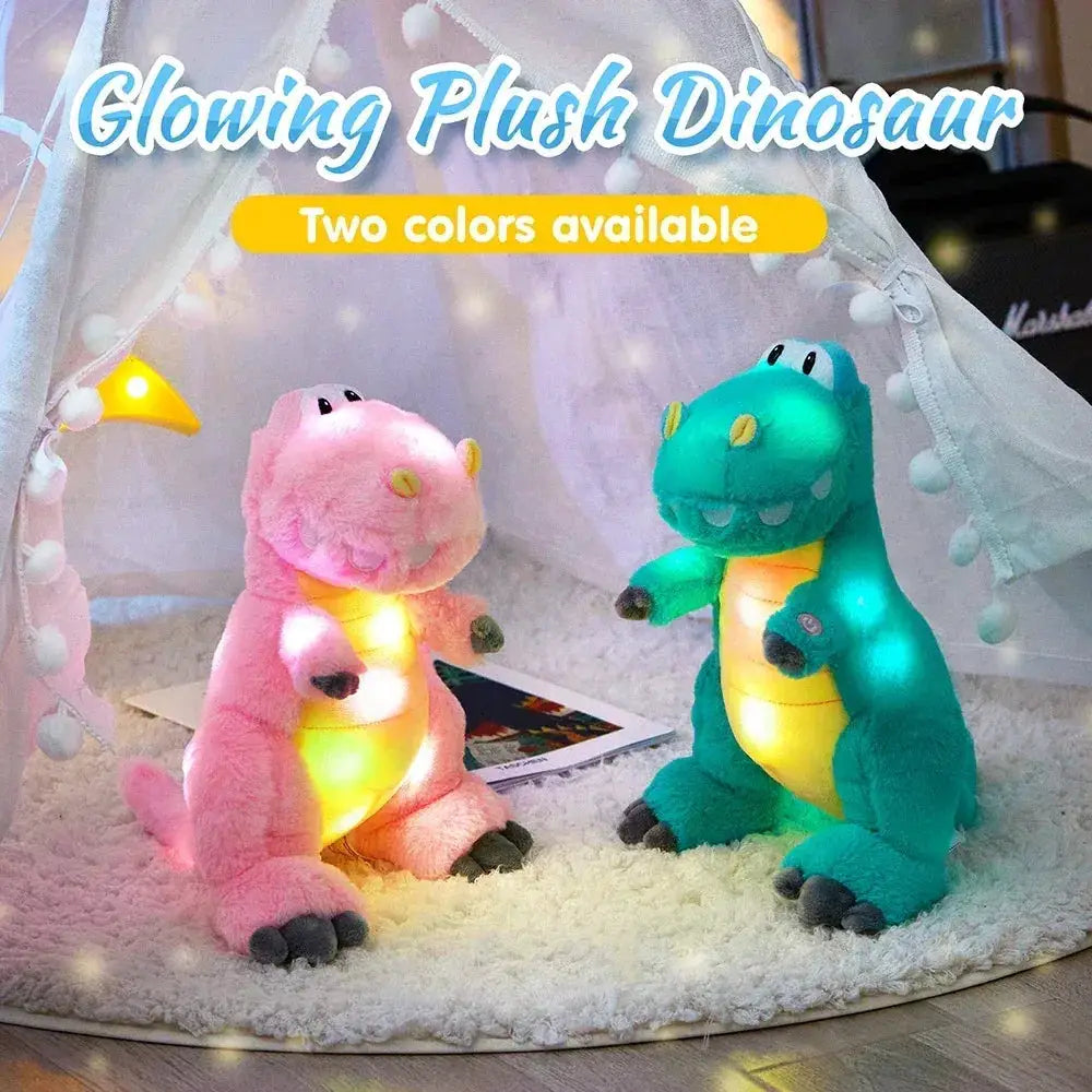 Led Dinosaur Plush Toy T Rex Pillow For Kids Girls - ToylandEU