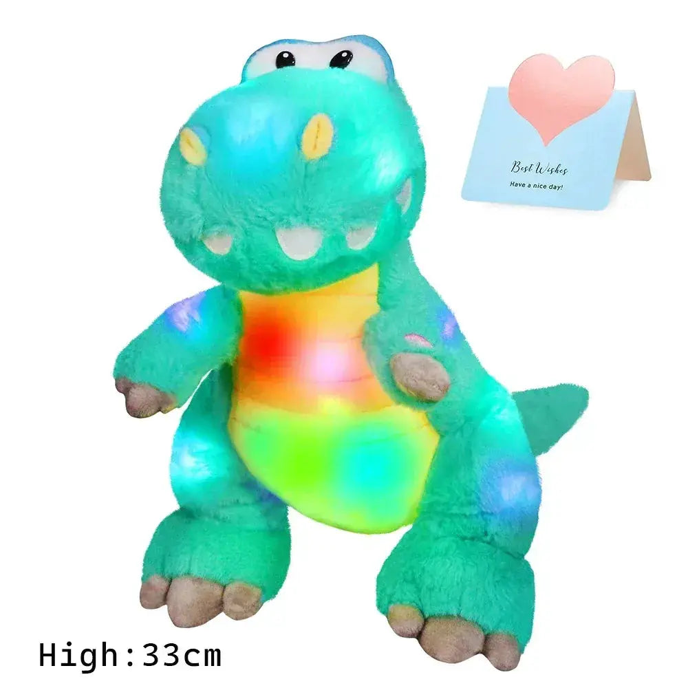 Led Dinosaur Plush Toy T Rex Pillow For Kids Girls - ToylandEU