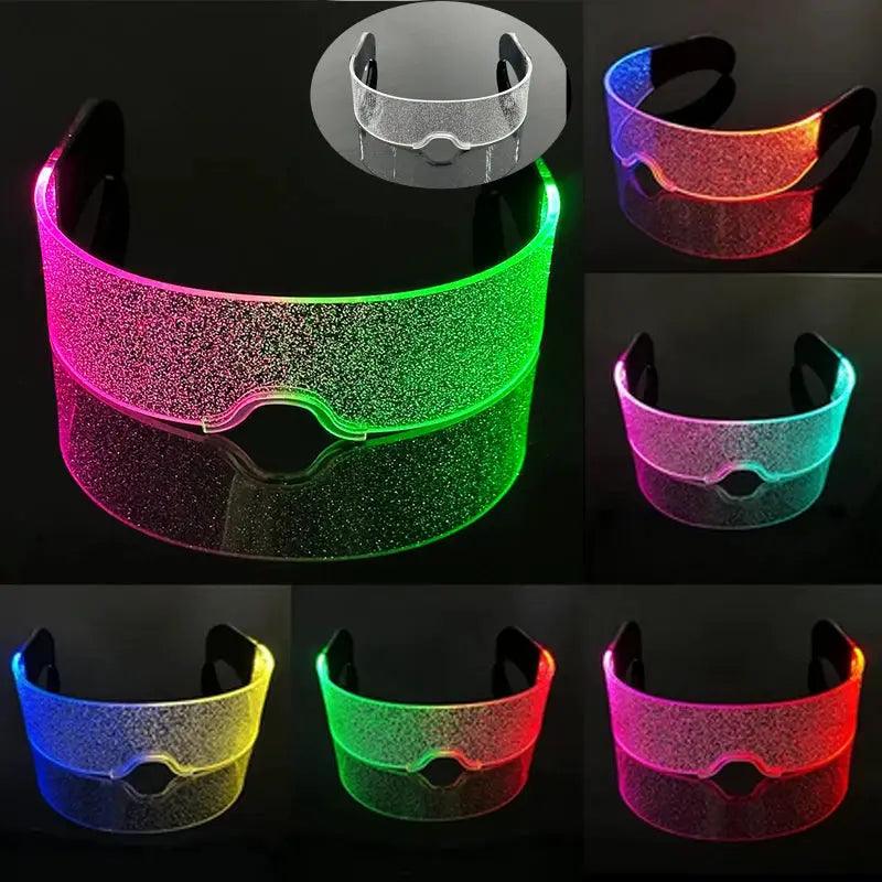  Led Glasses Cyberpunk Visor Glow Light Up Party Prop -  ToylandEU™