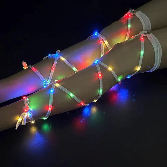  Led Leg Wraps For Dancers With Futuristic Glow -  ToylandEU™