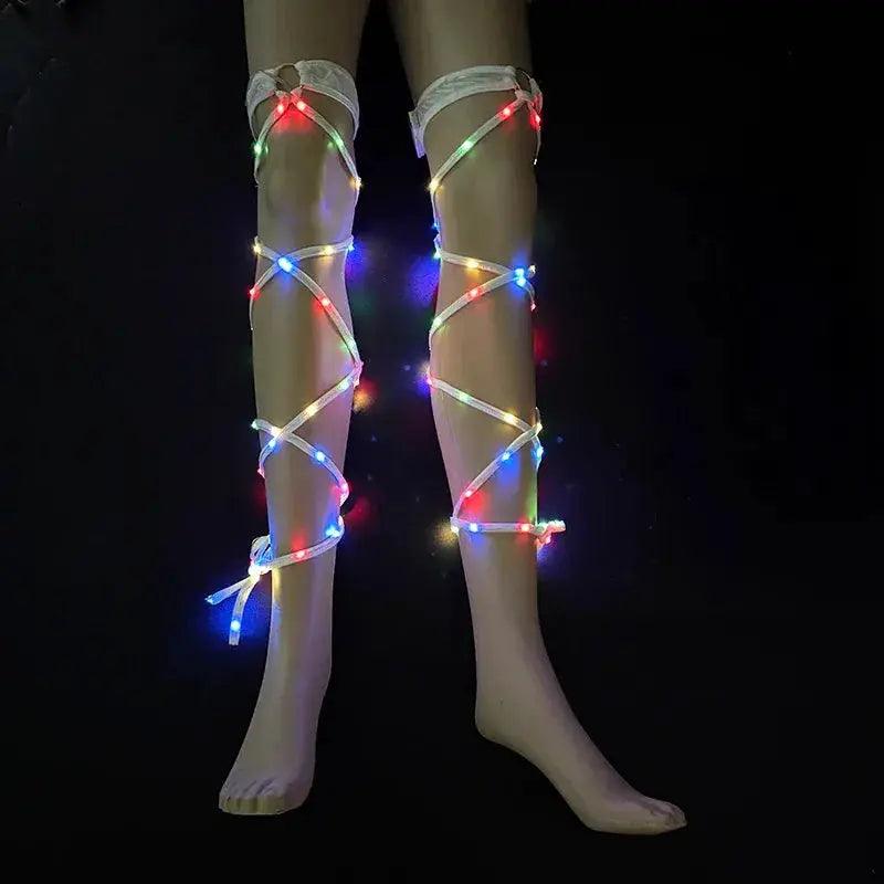  Led Leg Wraps For Dancers With Futuristic Glow -  ToylandEU™
