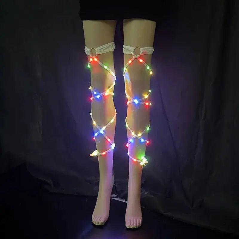  Led Leg Wraps For Dancers With Futuristic Glow -  ToylandEU™