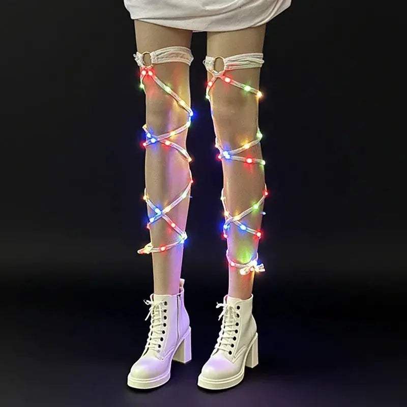 Led Leg Wraps For Dancers With Futuristic Glow And Comfort - ToylandEU