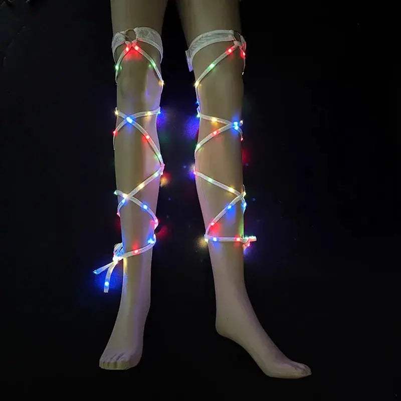 Led Leg Wraps For Dancers With Futuristic Glow And Comfort - ToylandEU