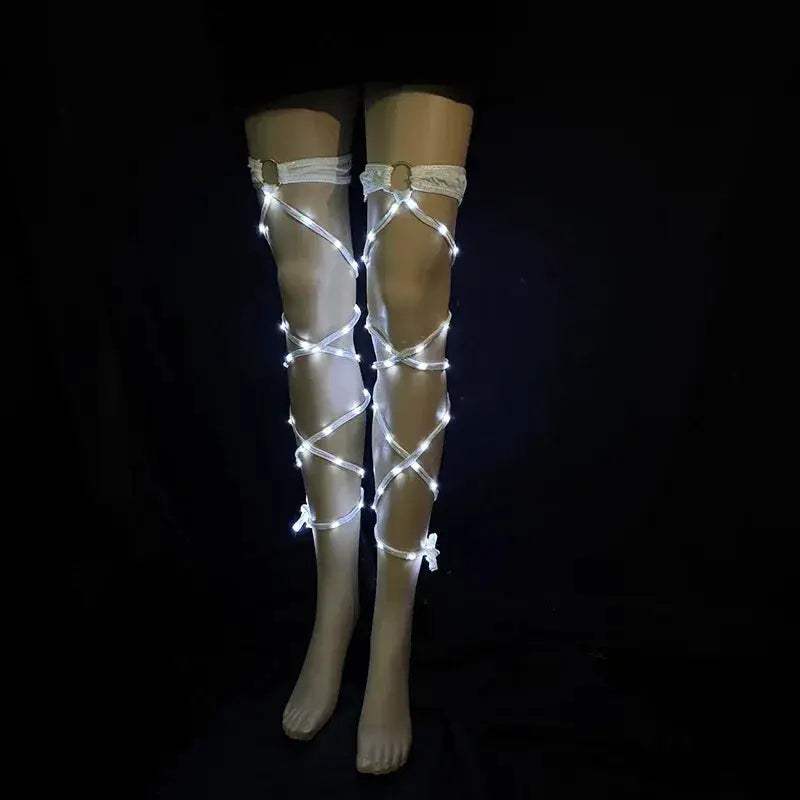 Led Leg Wraps For Dancers With Futuristic Glow And Comfort - ToylandEU