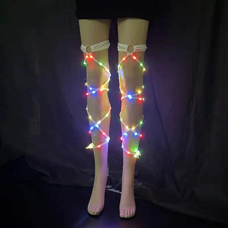 Led Leg Wraps For Dancers With Futuristic Glow And Comfort - ToylandEU