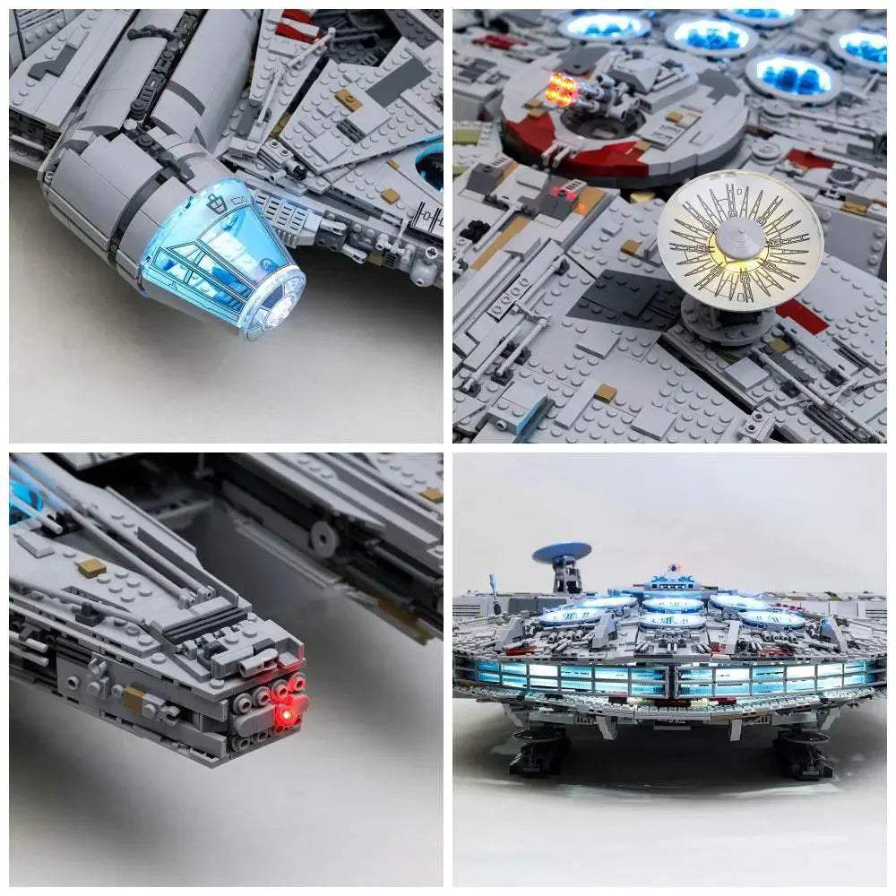 Led Light Kit For 75192 Ultimat Falcon Millennium Compatible - ToylandEU