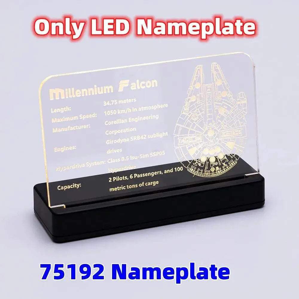 Led Light Kit For 75192 Ultimat Falcon Millennium Compatible - ToylandEU