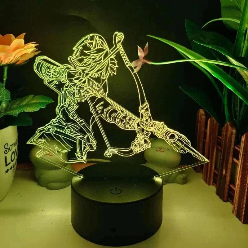  Legend Of Zelda 3D LED Night Light Anime Inspired Lamp 