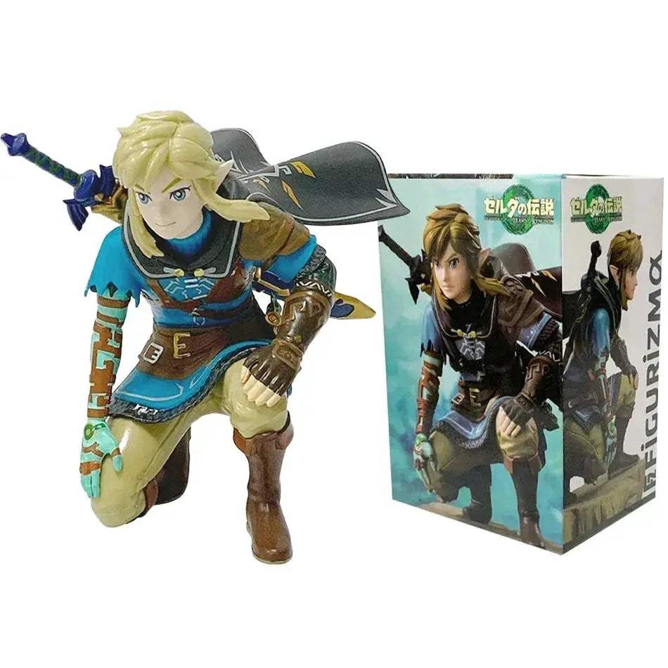 Legend Of Zelda Link Figure With Treasure Box Collectible 12cm - ToylandEU