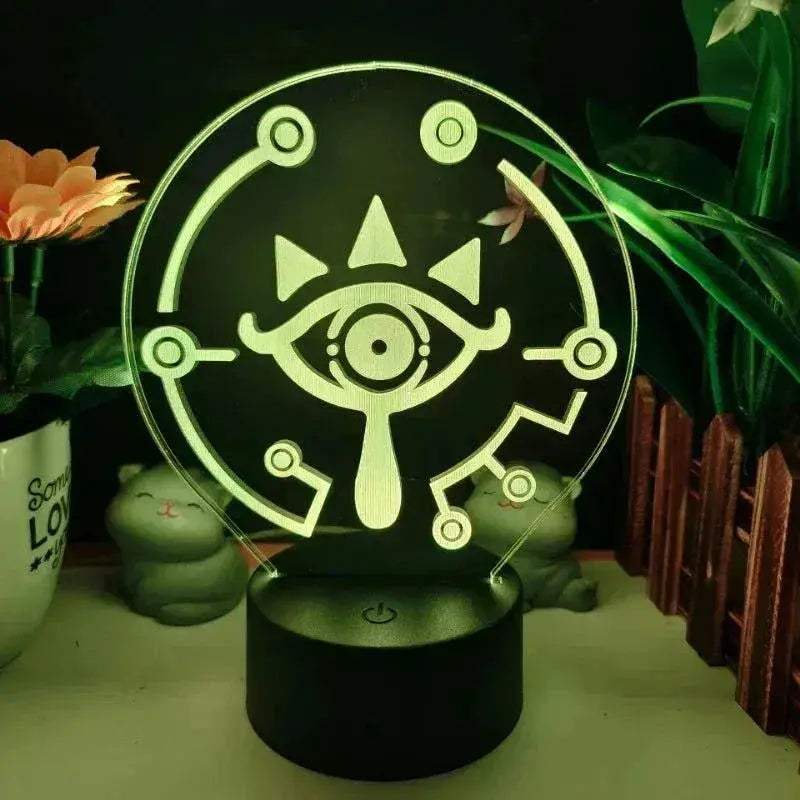 Legend of Zelda Night Lights Anime 3D Led Lamp Link Tears Of The Kingdom Lighting Bedroom Decoration - ToylandEU