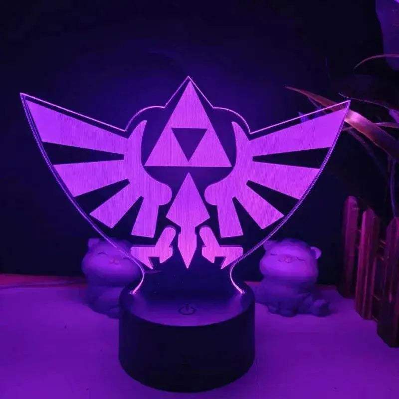 Legend of Zelda Night Lights Anime 3D Led Lamp Link Tears Of The Kingdom Lighting Bedroom Decoration - ToylandEU